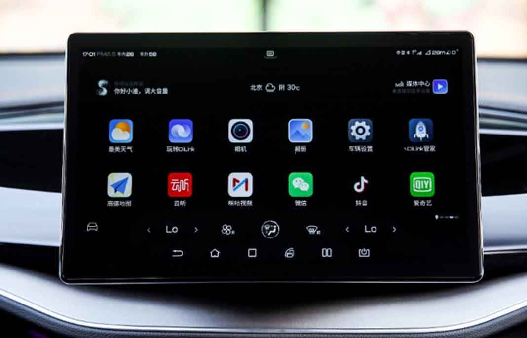 bảng điều khiển được trang trí mượt mà