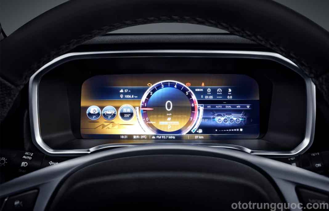 BJ40 Champions Edition 2021 màn hình hiển thị cổ điển và chắc chắn