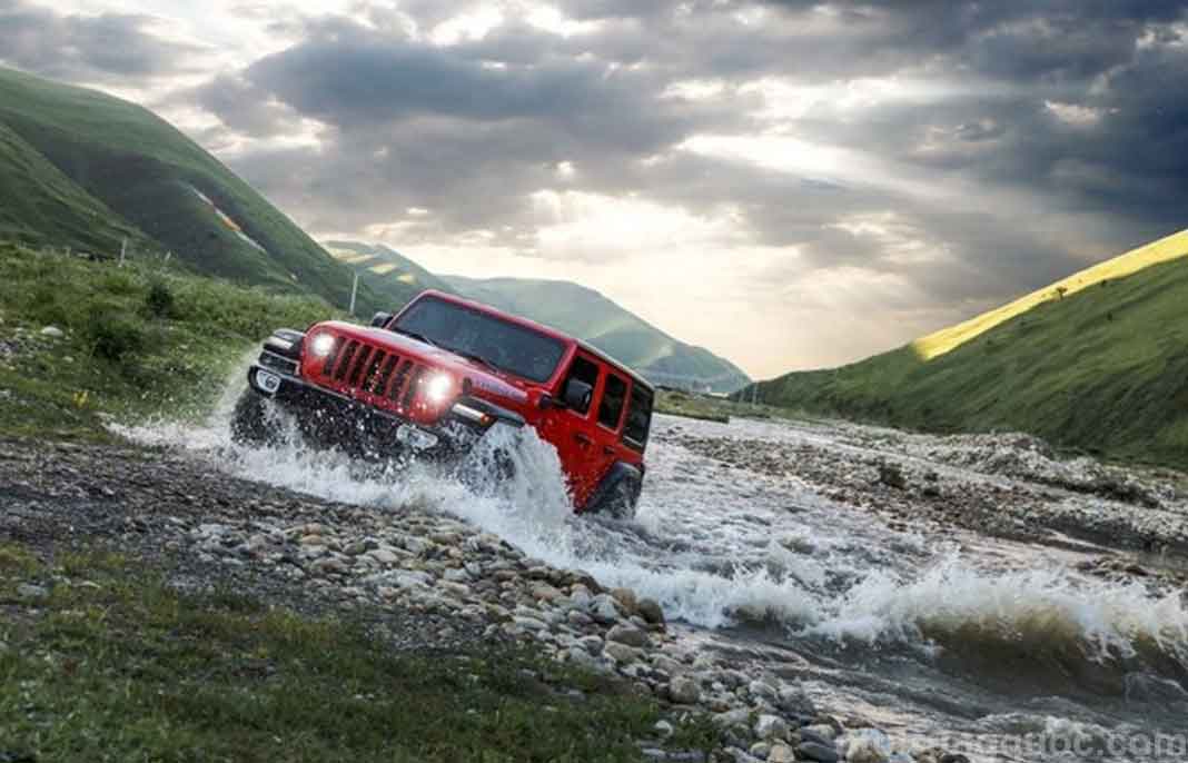 độ sâu lội nước lên đến 760mm và các dữ liệu vượt trội