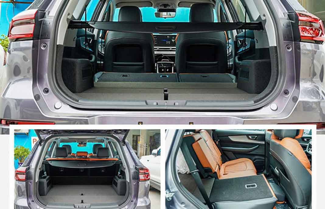 Ngăn chứa đồ rộng rãi