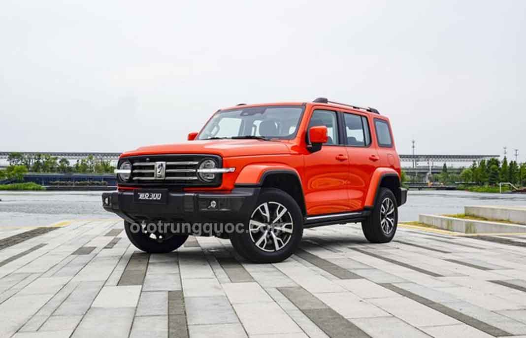Tanks 300 về cơ bản tiếp tục sử dụng thiết kế tổng thể của các mẫu xe đã được ra mắt