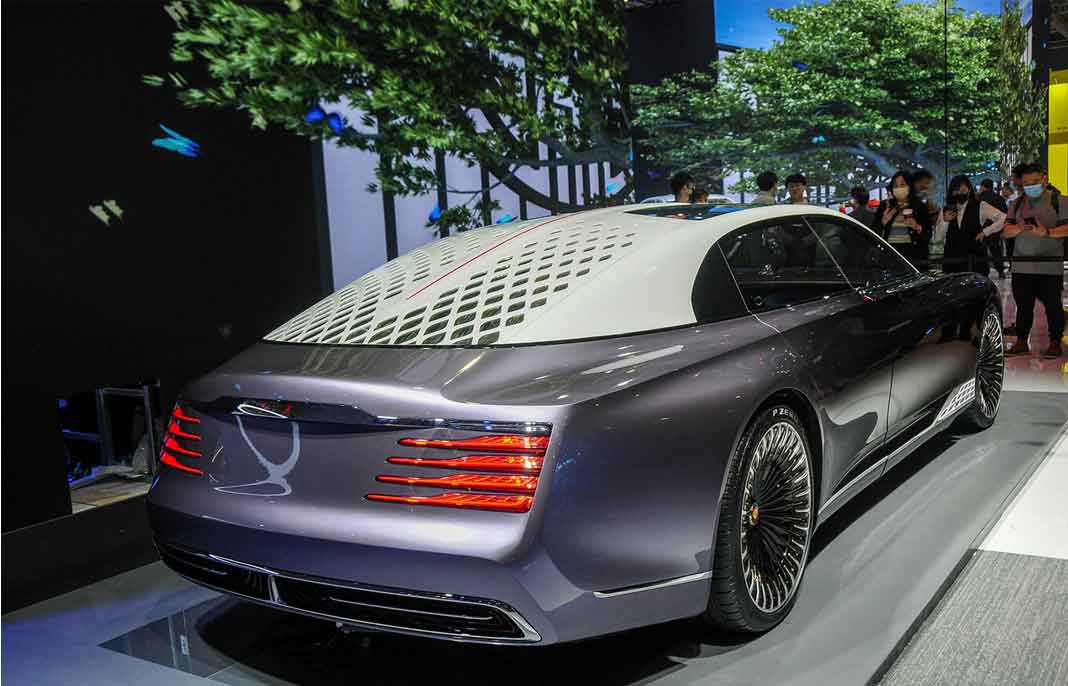 Hồng Kỳ L-Concept là một mẫu sedan 4 cửa cỡ lớn